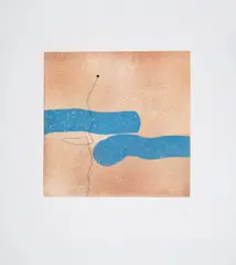 Untitled by Victor Pasmore, Etching with aquatint printed in colours, sold Jul 2024