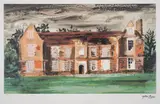 Pyrton Manor by John Piper, Screenprint in colours, sold Jul 2024