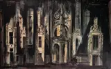 Roof At Chambord by John Piper, Screenprint in colours, sold Jul 2024