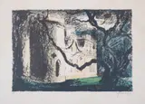 Clytha Castle by John Piper, Lithograph printed in colours, offered Jul 2024