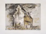 Willington Dovecote by John Piper, Lithograph printed in colours, offered Jul 2024