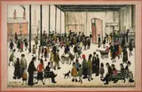 Punch and Judy by L. S. Lowry, Lithograph printed in colours, offered Jul 2024