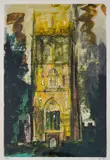 Isle Abbots by John Piper, Screenprint in colours, sold Jul 2024