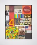 Homage to Rauschenberg by Peter Blake, pencil, offered Jul 2024