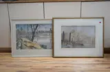Dordrecht by Robin Wallace, watercolour, sold Nov 2024