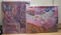 Studies of nude women by Raymond Arthur Roadnight, drawing, sold Nov 2024