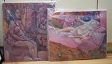 Studies of nude women by Raymond Arthur Roadnight, drawing, sold Nov 2024