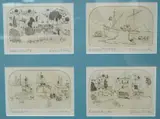 Mounted and framed as one by Graham Clarke, pencil, sold Nov 2024