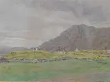 Inverness Shire by George Price Boyce, watercolour, sold Nov 2024