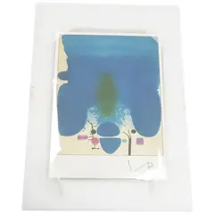 Anxious moment by Victor Pasmore, print, sold Nov 2024