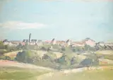 Argenton-Chateau by Methuen R.A., oil on board, sold Oct 2024