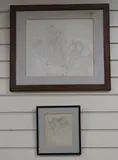 Figural studies by Alfred Stevens, watercolor, sold Oct 2024