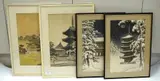Pagodas by Nisaburo Ito, print (other), sold Oct 2024