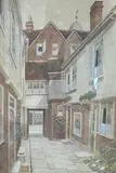’Scene in Hull’ by James Lawson Stewart, watercolour, sold Oct 2024