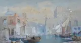 Pozzuoli by George Henry Andrews, watercolour, sold Oct 2024