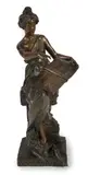 Vocation by Emmanuel Villanis, bronze, sold Oct 2024