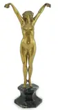 An Art Deco bronze figure of an Andalusian Dancer by Claire Jeanne Roberte Colinet, bronze, sold Oct 2024