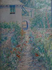 Impressionist by Hanna Rion, oil on canvas, sold Oct 2024