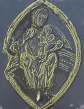 Virgin and Child by John Piper, lithograph, sold Oct 2024