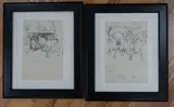The Smiths Yard by James Abbott McNeill Whistler, print (other), sold Aug 2024