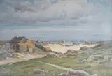 Â€˜Ile Callotâ€™ by Georges Drouin, 1924, oil on canvas, sold Aug 2024