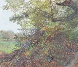 In Northgate Mill Wood by Maurice Raymond Sheppard, 1972, Wood', signed and dated, sold Aug 2024