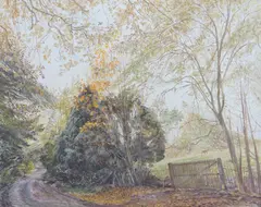 Â€˜The Late Journeyâ€™ by Maurice Raymond Sheppard, 1977, oil on canvas, sold Aug 2024