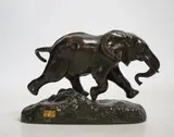 Untitled by Antoine-Louis Barye, bronze, sold Aug 2024