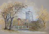 View of Dieppe by Charles Cooper Henderson, watercolour, sold Aug 2024