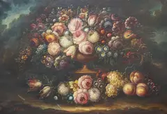 Old master style by Giuseppe Pagnotta, oil on canvas, sold Jul 2024