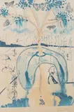 Mad Tea Party by Salvador Dalí, lithograph, sold Jul 2024