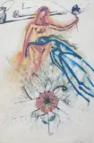 Alice by Salvador Dalí, lithograph, offered Jul 2024