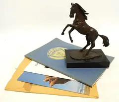 Small Stallion by Enzo Plazzotta, bronze, sold Jul 2024