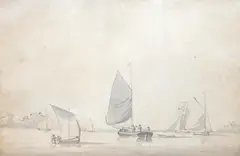 Monochrome by William Anderson, watercolour, sold Jul 2024