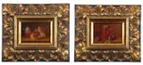 Still life of a plum by Hans Habraken, oil on panel, sold Mar 2025
