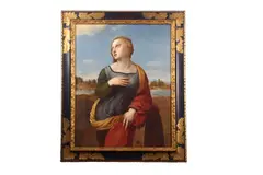 Untitled by Ramsay Richard Reinagle, 1983, oil on board, sold Mar 2025
