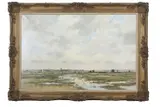 Horsey Mill by Colin Burns, oil on canvas, offered Mar 2025