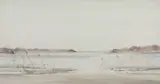 The Early Morning Hoverton by Jason Partner, 1974, watercolour, sold Mar 2025