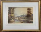 The Ferryman 1870 by William Henry Goose, watercolour, sold Mar 2025