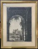 Veduta dell by Rossini Luigi, engraving, sold Mar 2025