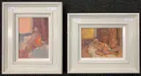 Untitled by Lance Beeke, oil on canvas, sold Feb 2025