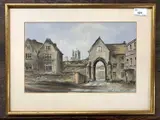 Untitled by Graham Howlett, watercolour, sold Feb 2025