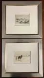 Spring in Texal and Katwijk by the sea by Maarten Langbroek, pencil, sold Feb 2025