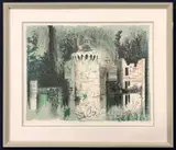 Scotney Castle by John Piper, lithograph, sold Jan 2025