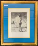 Laura, London 1997 by Morgan Walker, etching, sold Jan 2025