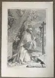 Untitled by Claude Mellan, engraving, offered Jan 2025