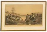 1901 Etching by Robert Walker Macbeth, Etching size;, sold Jan 2025