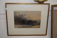 Untitled by James Wilson Carmichael, 1834, ink, sold Dec 2024