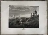 Morning by Aelbert Cuyp, engraving, sold Dec 2024