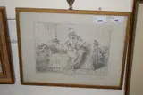 The Cholic by George Cruikshank, etching, sold Dec 2024